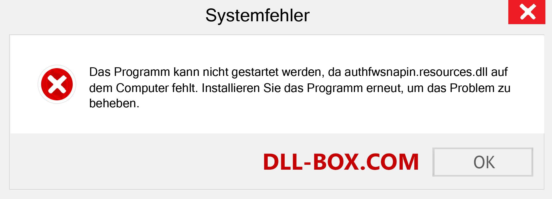 authfwsnapin.resources.dll-Datei fehlt?. Download für Windows 7, 8, 10 - Fix authfwsnapin.resources dll Missing Error unter Windows, Fotos, Bildern